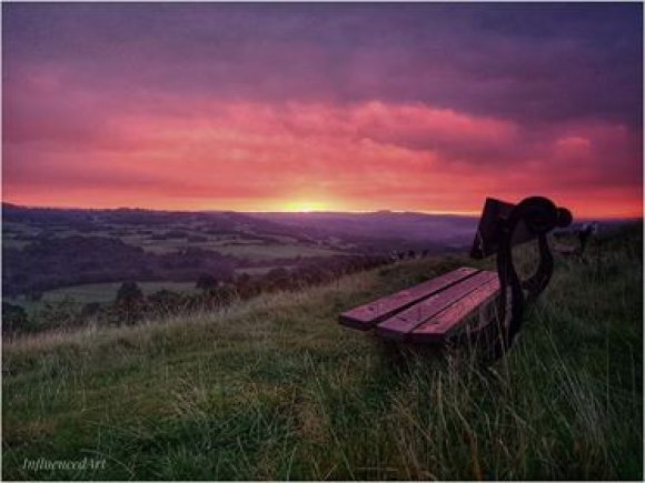 Sunrise over the Moor