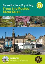 New book of walking routes, “hot off the press” in Baildon.