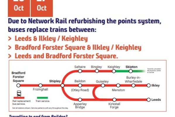 Changes to the rail service 